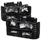 Spec-D Tuning 94-98 GMC Sierra Euro Hdlght w/Corner Lts/Bmpr Lts, 2LBCLH-GMC94JM-SY 2LBCLH-GMC94JM-SY - alternate 1